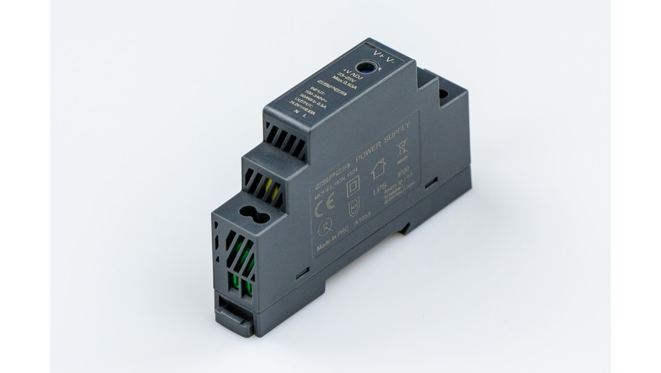 Zasilacz na szynę DIN 24V 0,63A 15W HDN-1524 ESPE