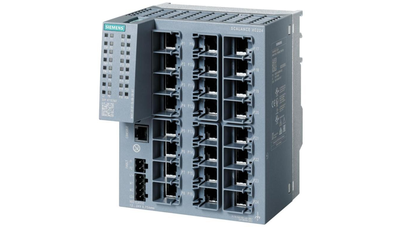 Switch zarządzalny SCALANCE XC224 - 6GK5224-0BA00-2AC2