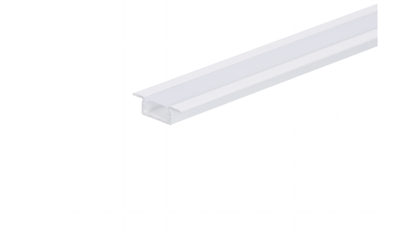 Profil led Basic Plus 1m biały z osłoną mleczną MLF