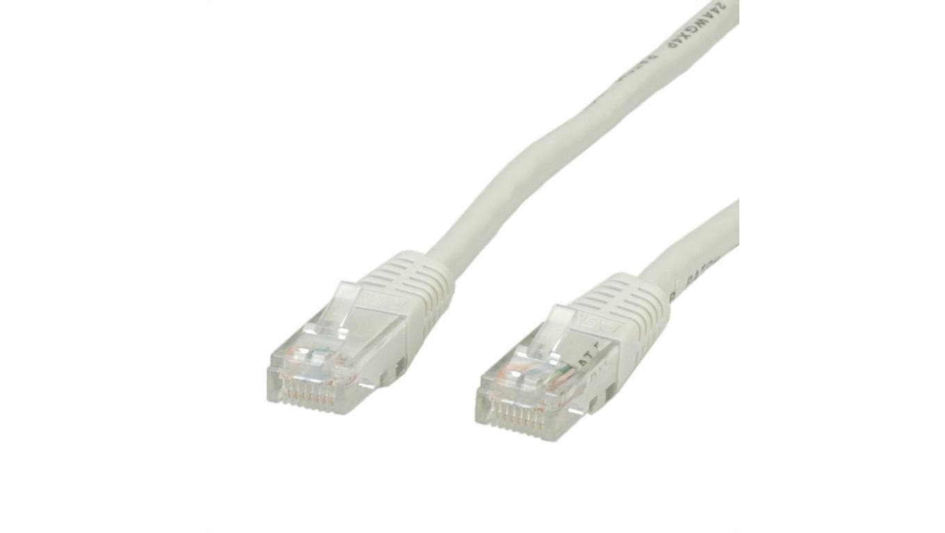 VALUE Kabel krosowy UTP Cat.5e (klasa D), szary, 10 m