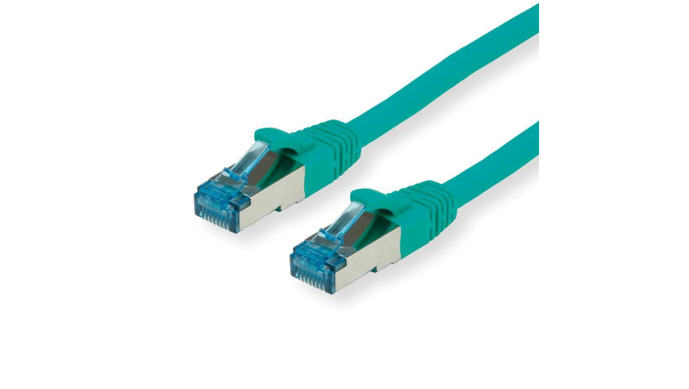 VALUE Kabel krosowy Kat.6A (klasa EA) S/FTP (PiMF), LSOH, zielony, 2 m