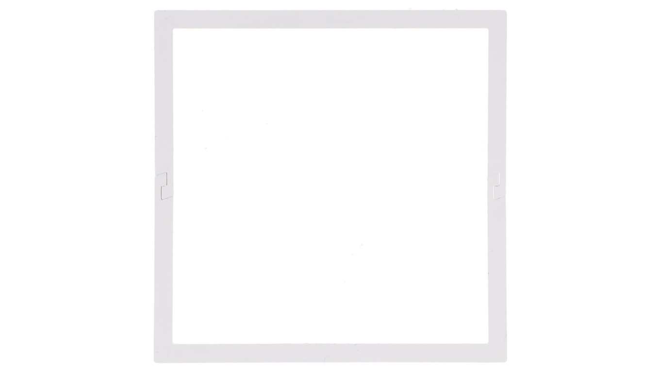 Ramka wypełniająca pojedyncza serii DECO biały DRW-1