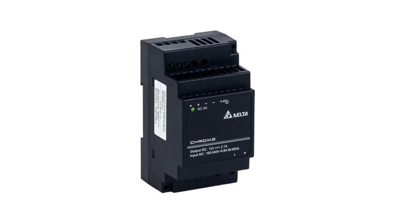 DRC-12V30W1AZ Zasilacz na szynę DIN 12V 2.1A 30W, Delta Electronics
