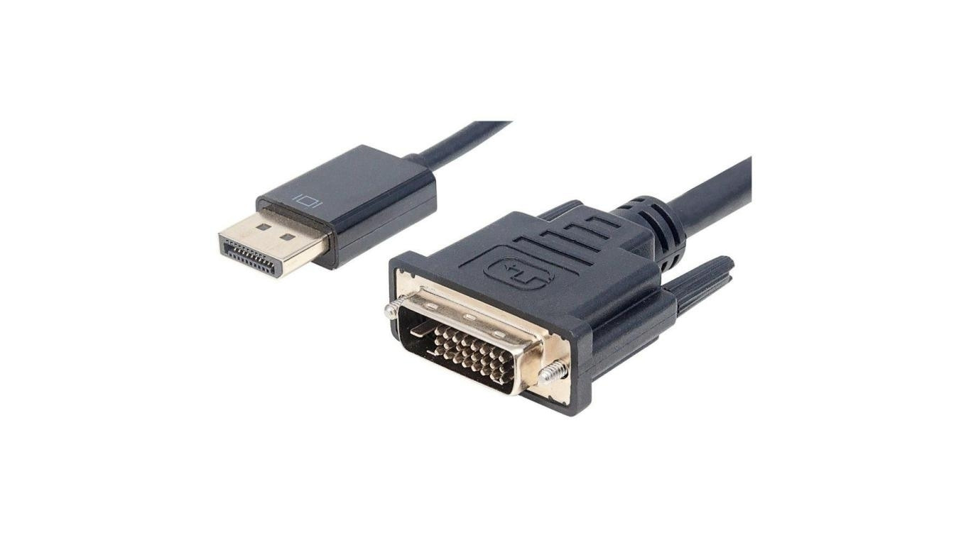 Kabel DisplayPort na DVI-D 24+1 1080p*60Hz 3m M/M Manhattan