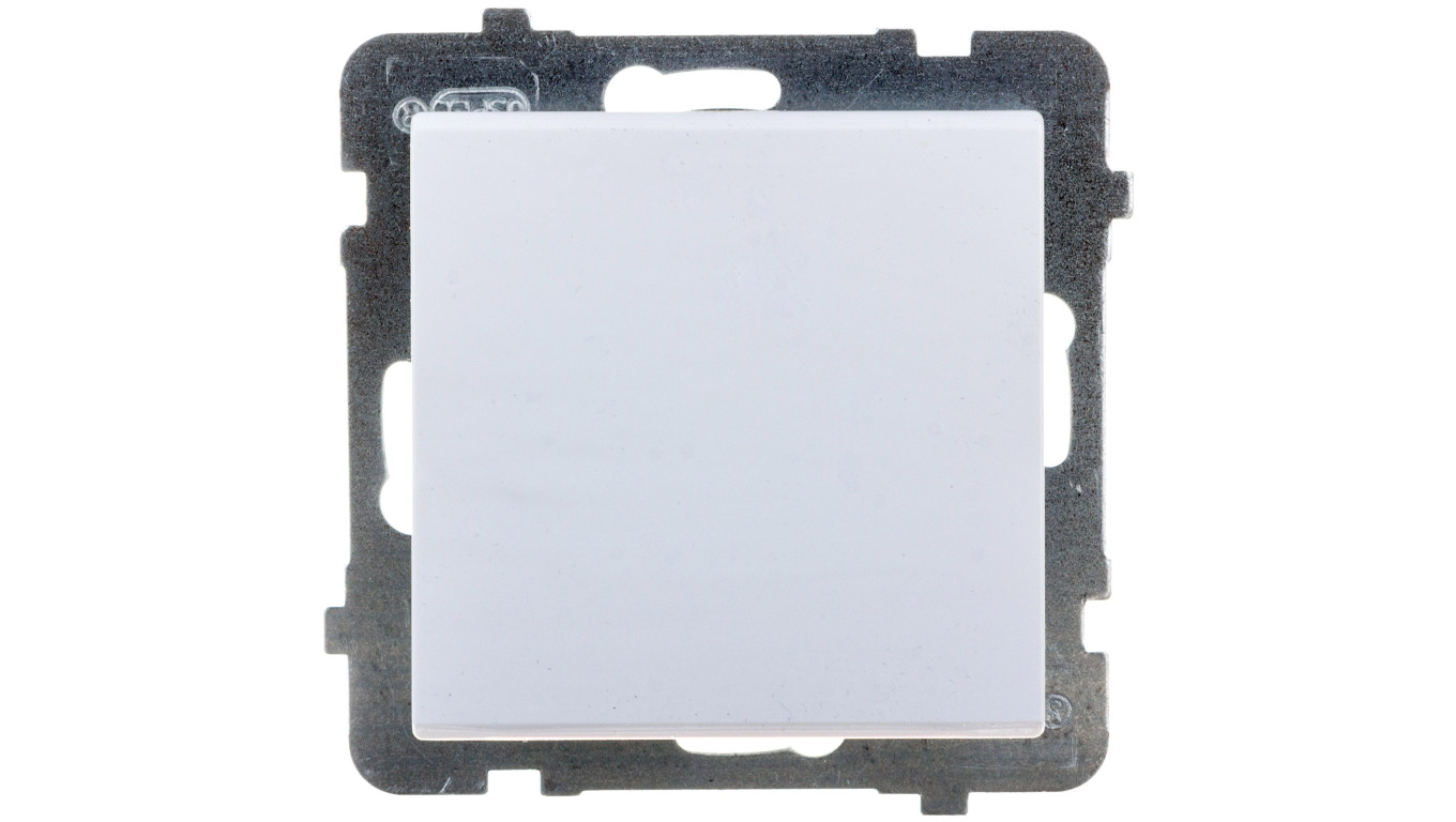 SONATA Łącznik jednobiegunowy biały mat ŁP-1R/m/75