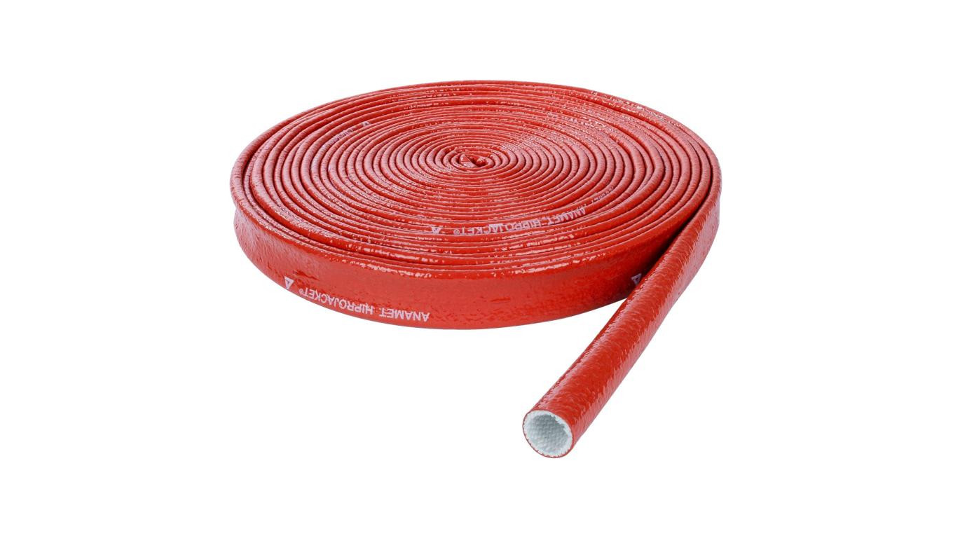 Oplot koszulka osłona kablowa termoizolacyjna Hiprojacket Aero wąż ochronny peszel odporny na ogień i temperaturę do 1640C 15m