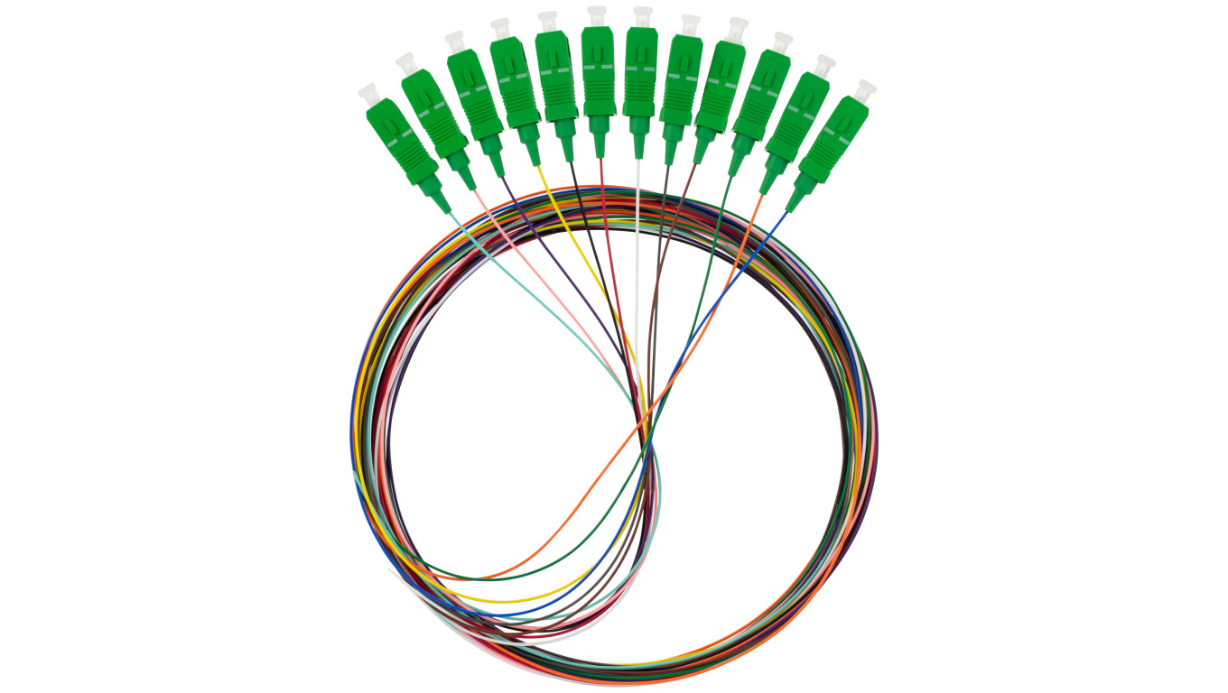 Pigtail światłowodowy FO SM SC/APC 9/125 Easy Strip 1,5m NEKU 30.3748