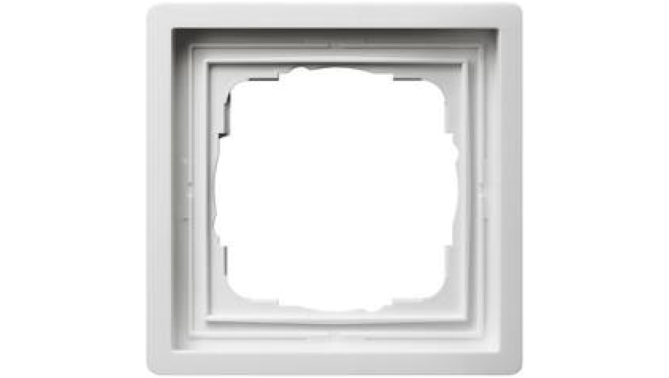 GIRA F100 Ramka pojedyncza biały połysk