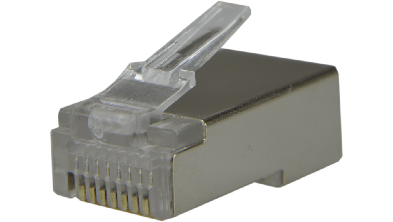 Wtyk RJ45 8P8C kat.6 FTP drut NEKU /10szt./