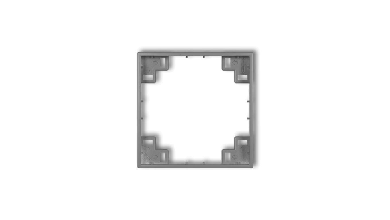 MINI Ramka pośrednia szary mat 27MRP-1
