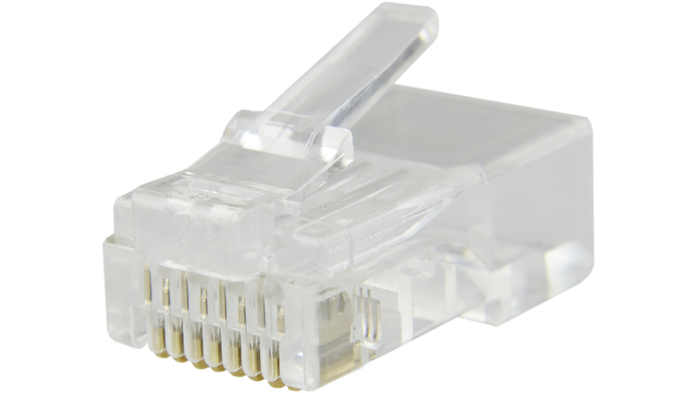 Wtyk modularny RJ45 8P8C kat.6 nieekranowany UTP linka NEKU /woreczek 100szt./