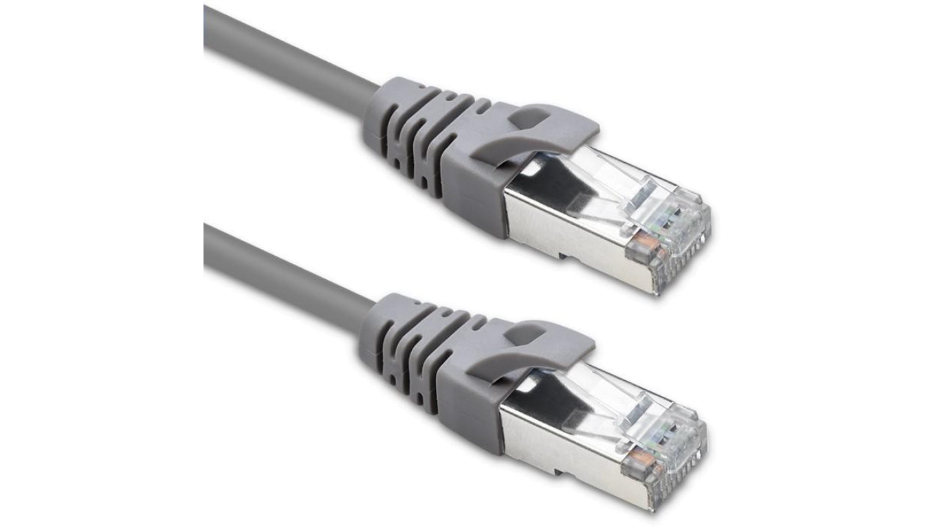 Qoltec Kabel Patchcord FTP CAT5e 2 x RJ-45 1.5m High speed Gold Ekranowany