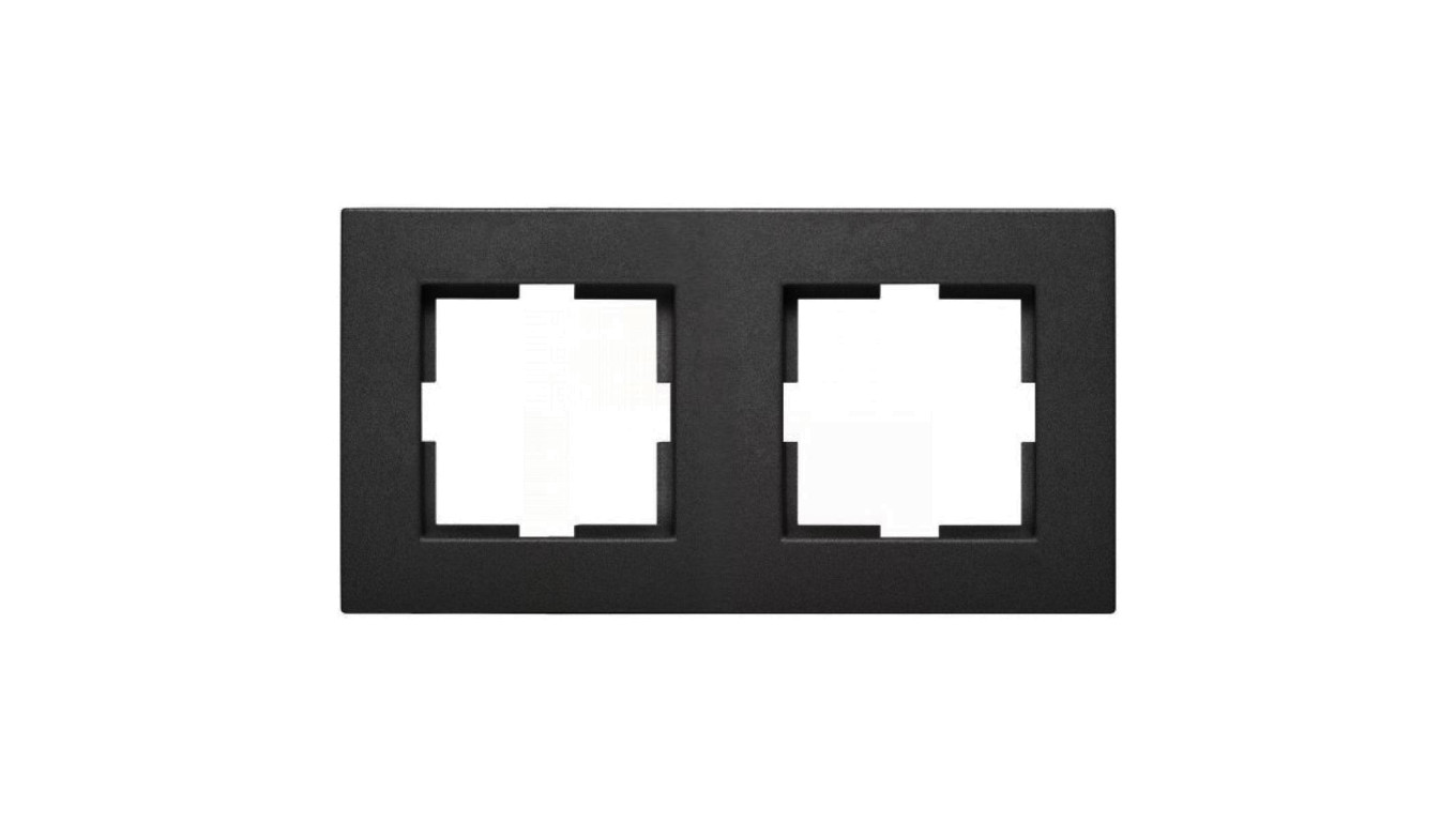 Panasonic NOVELLA Ramka podwójna czarna 92180652M