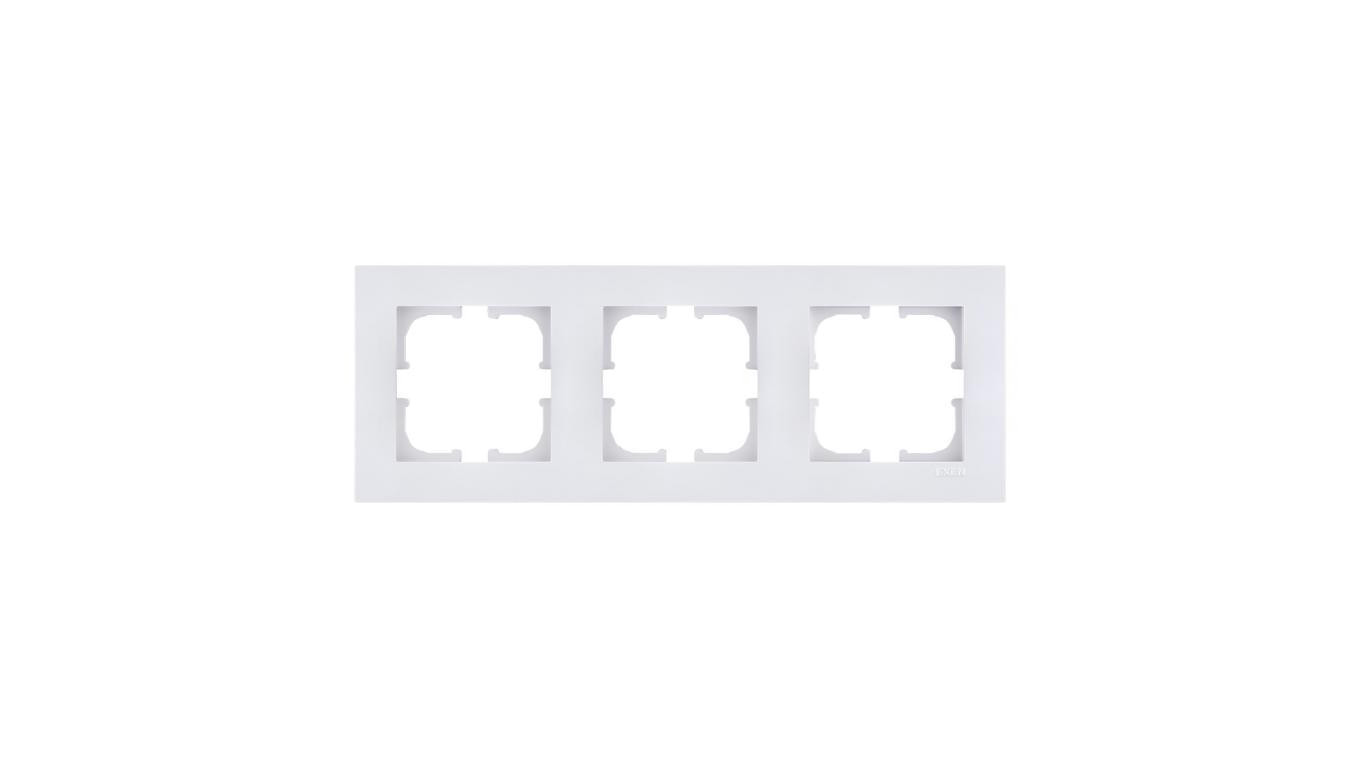 Ramka potrójna Exen seria Comfort stalowy C103/05E