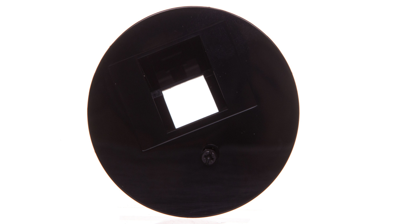 Berker R.1/R.3 Element centralny do gniazda przyłączeniowego UAE czarny 14072045