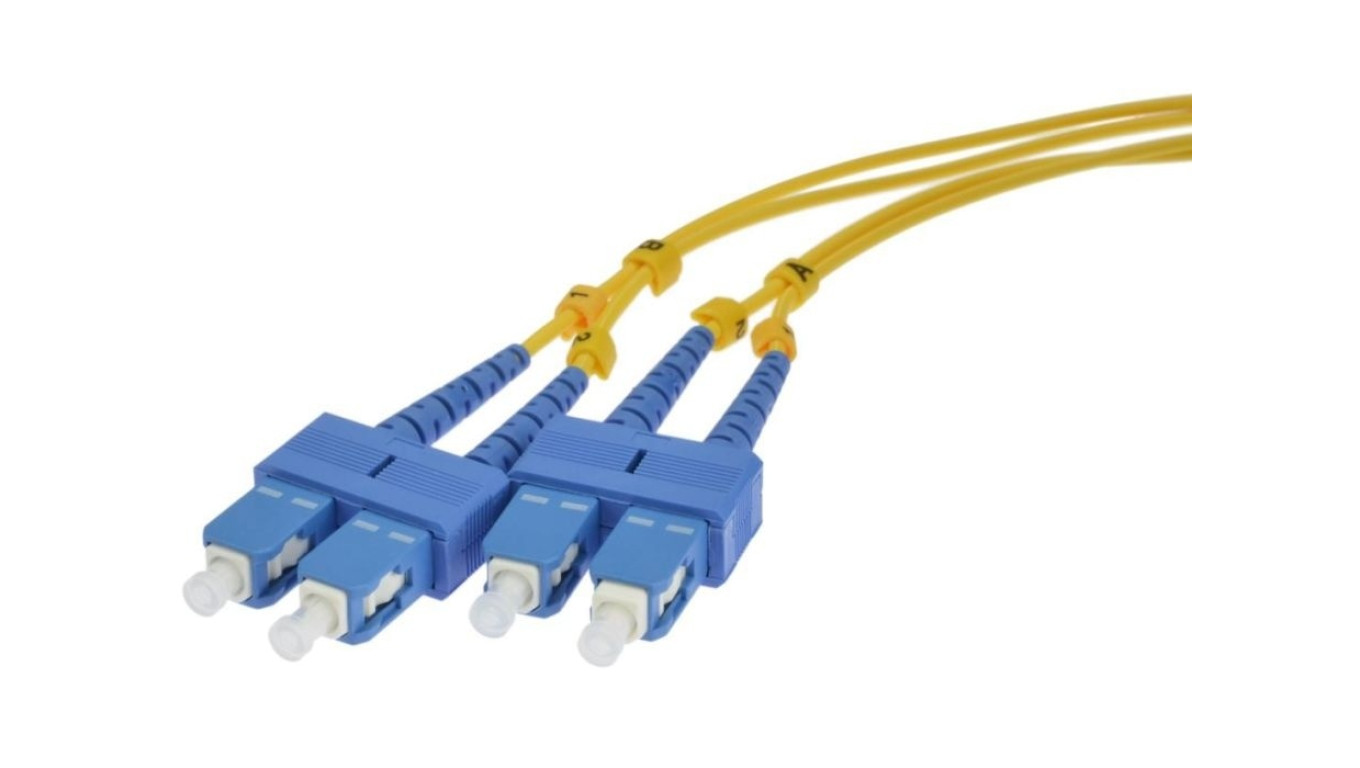 Patchcord światłowodowy FO SM SC-SC duplex 9/125 10m