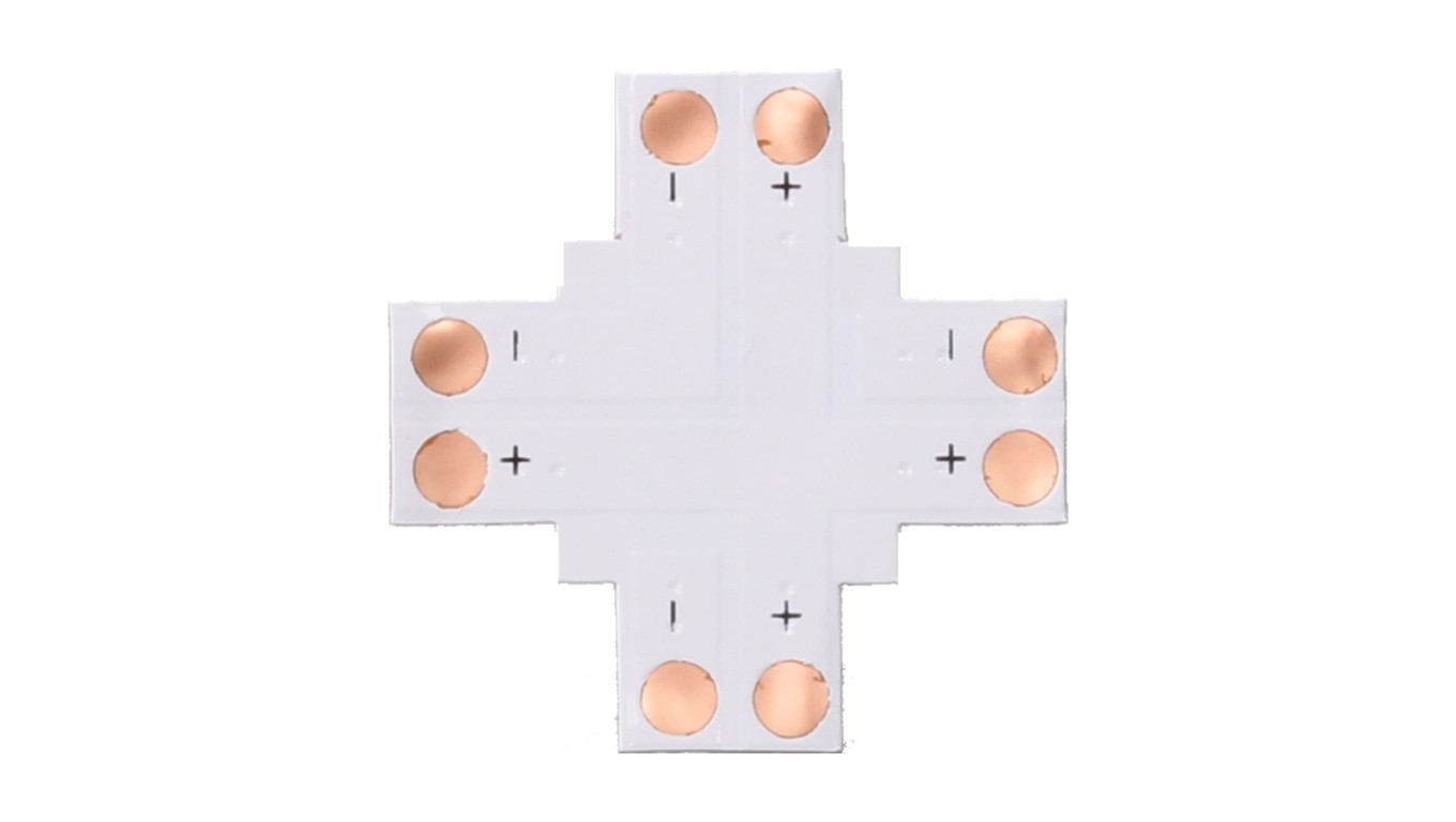 Złączka do taśmy led mono 10mm PCB X