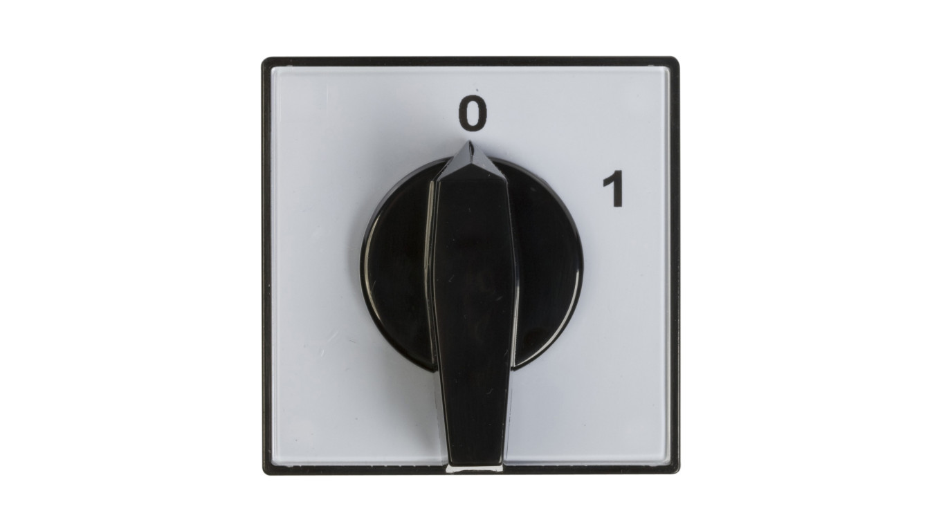 Łącznik krzywkowy 0-1 3P 80A do wbudowania 4G80-10-U R214 63-840304-061