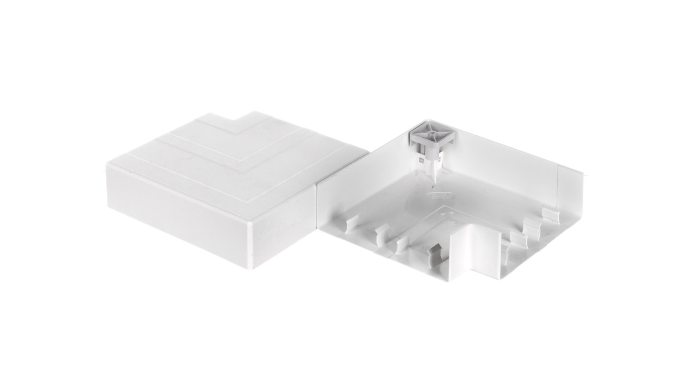 Naroże płaskie nakładane RAPID 45-2 207x207x56 GK-FH53165RW białe 6113460 /2szt./