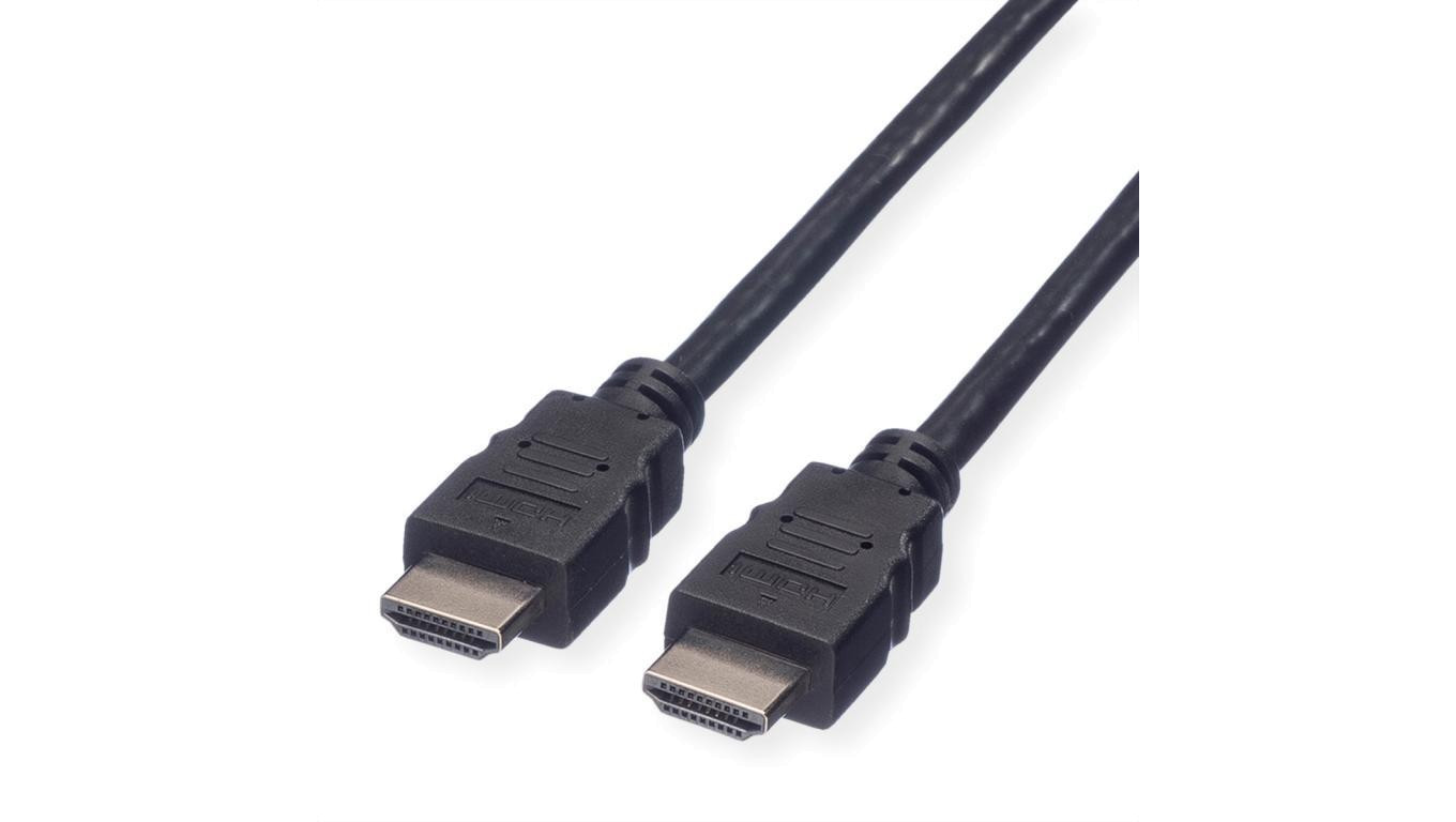 VALUE kabel do monitora HDMI High Speed, M/M, zwart, 5 m