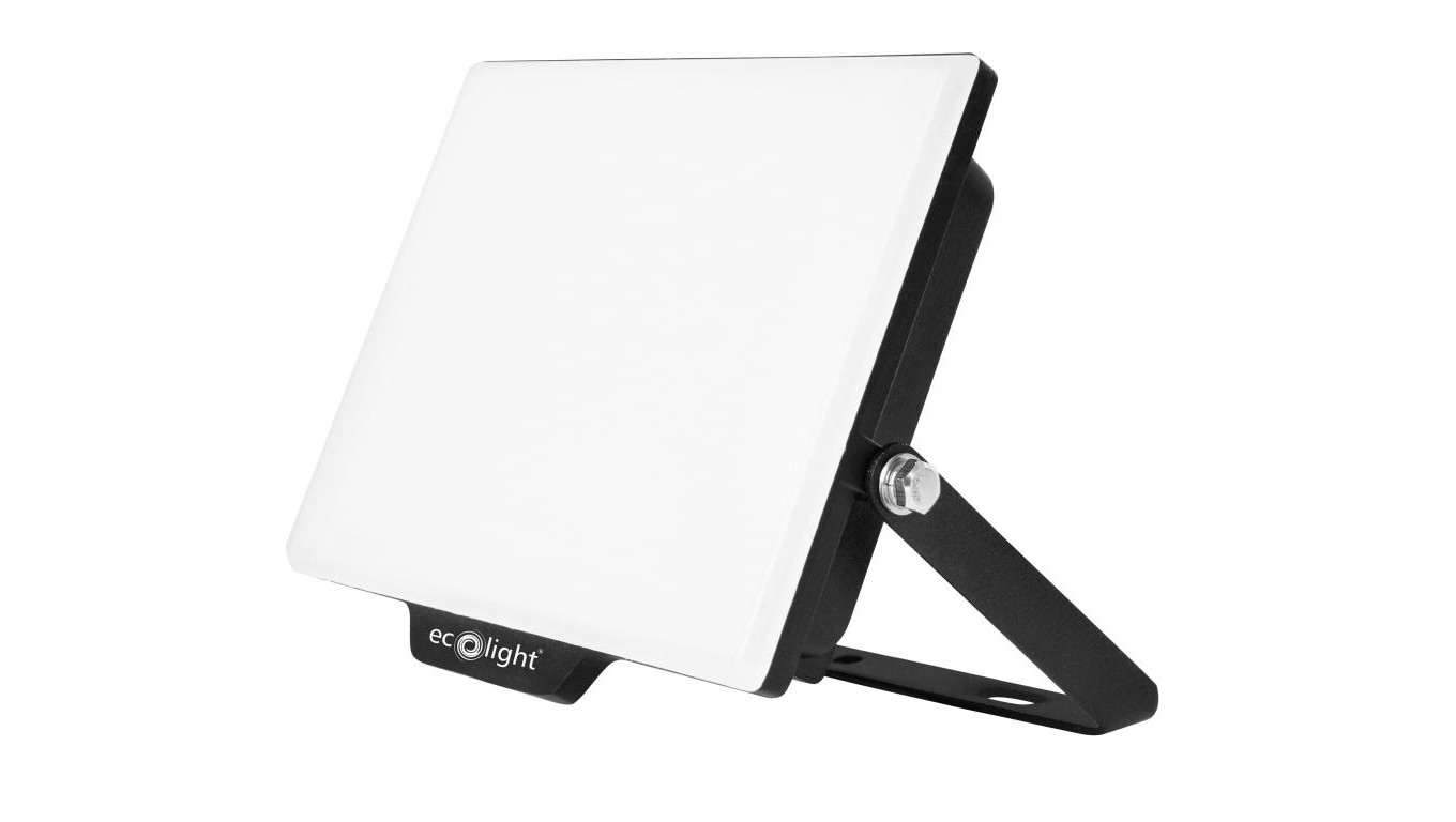 Projektor z możliwością podłączenia czujnika ruchu 20W 1800lm 4000K IP65 czarny naświetlacz LED NL-2 EC20311