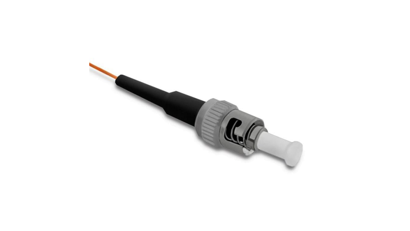 Qoltec Pigtail światłowodowy ST/UPC Multimode 50/125 OM2 1m