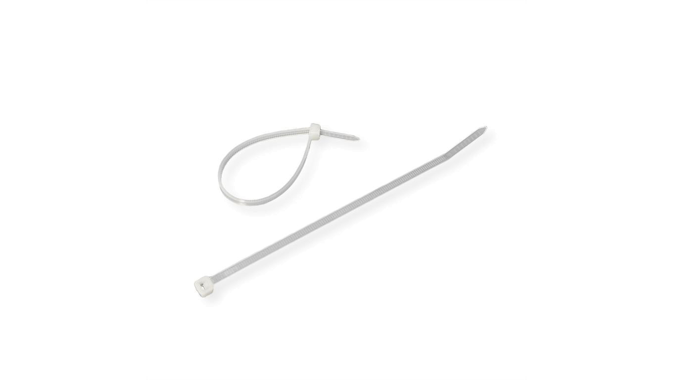 VALUE Opaski zaciskowe, 15 cm, 3,7 mm, haaks, 100 szt.