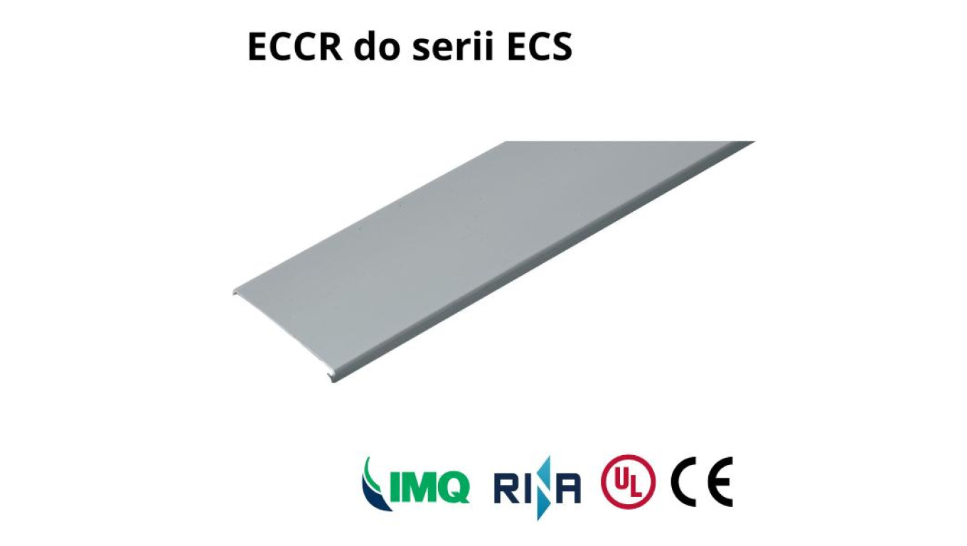 Pokrywa do koryta grzebieniowego serii ECS szer.40mm /2m/ ECCR40G