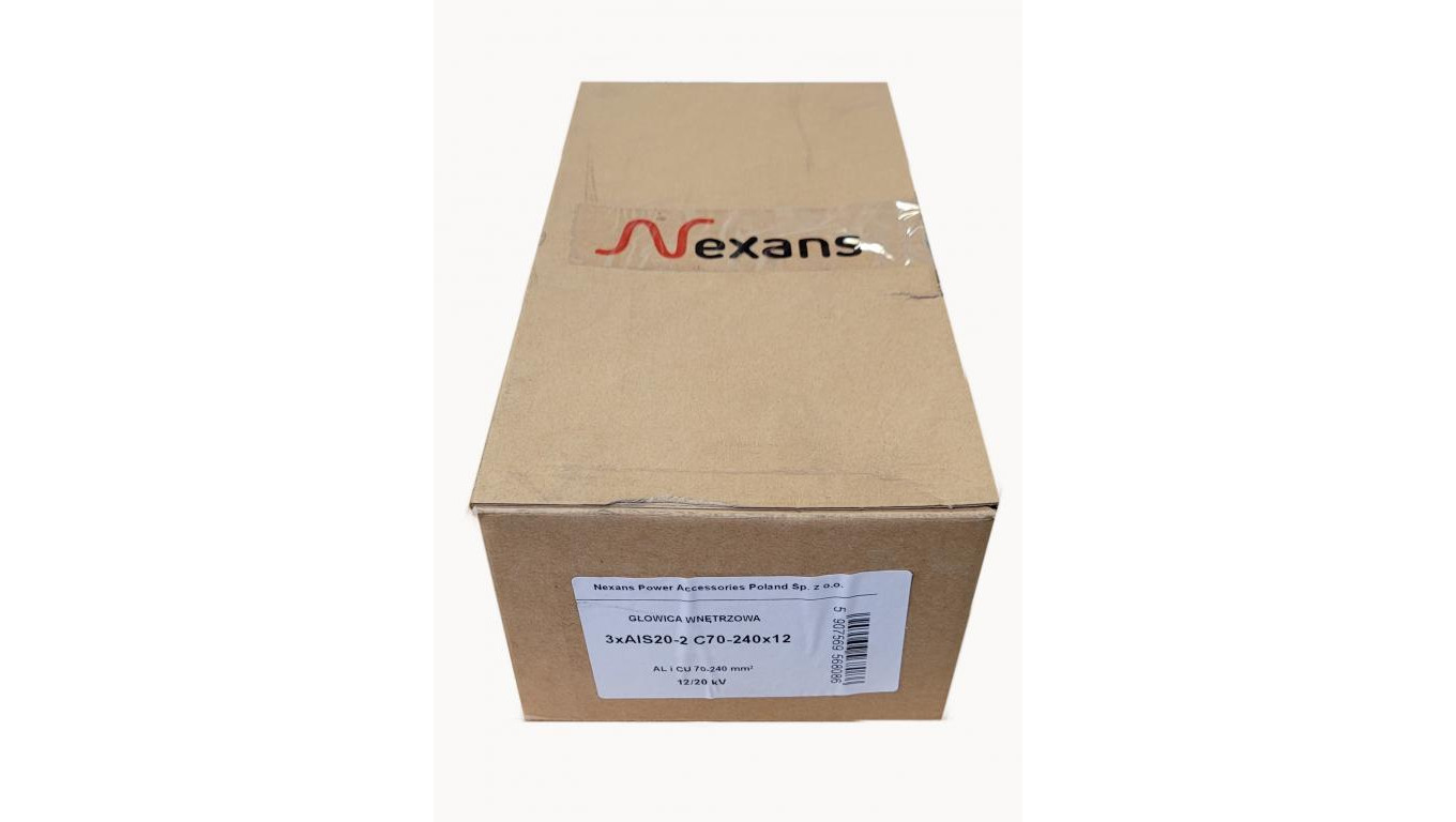Głowica wnętrzowa 3xAIS20-2 C70-240x12, zestaw na 3 żyły