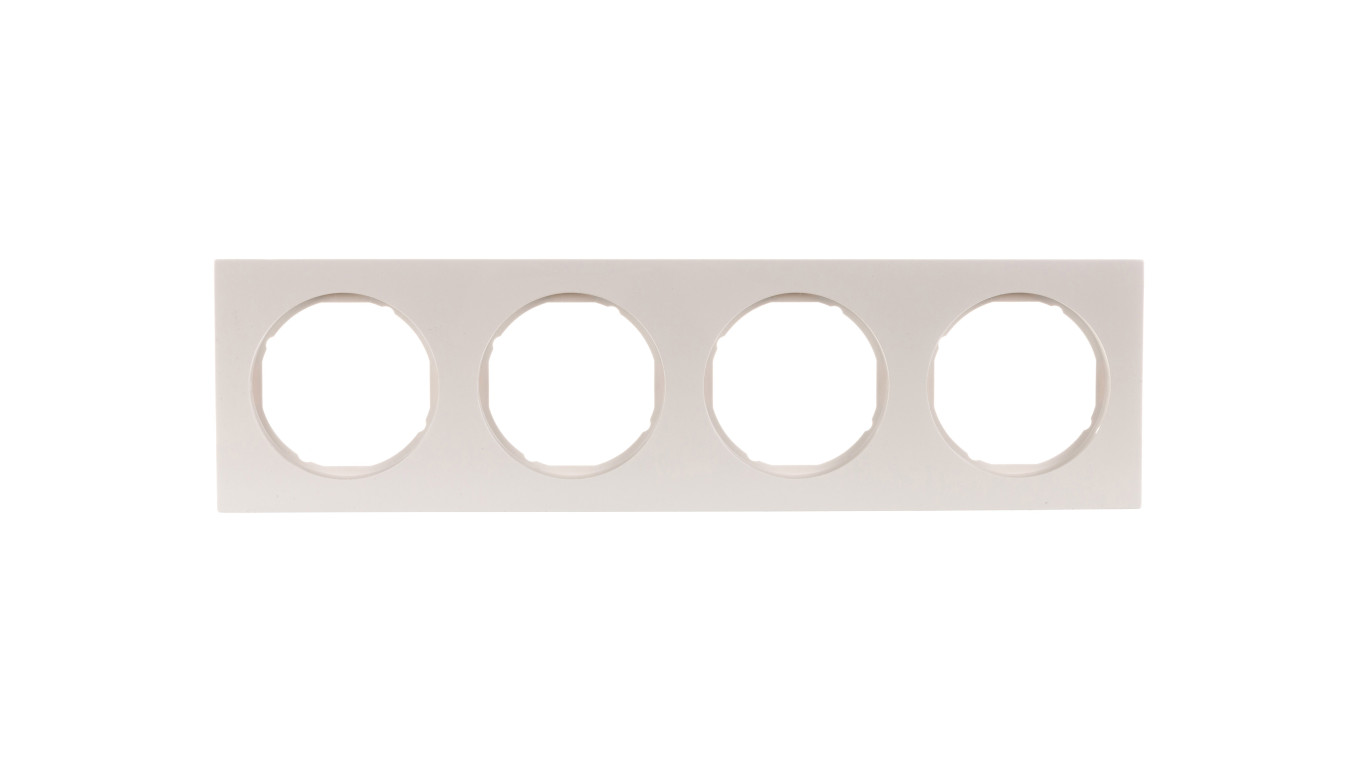 Berker R.3 Ramka poczwórna biała 10142289