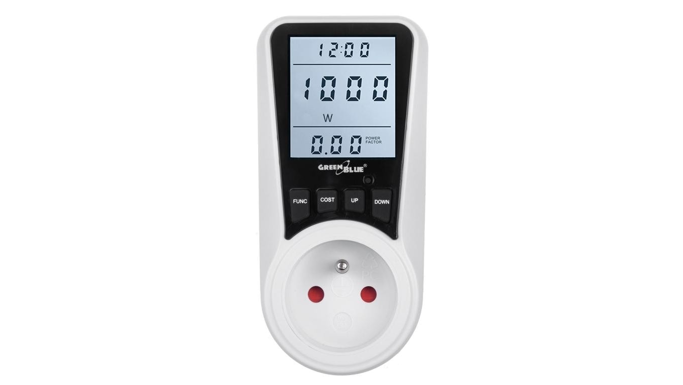 Miernik energii GreenBlue, watomierz GB350 E