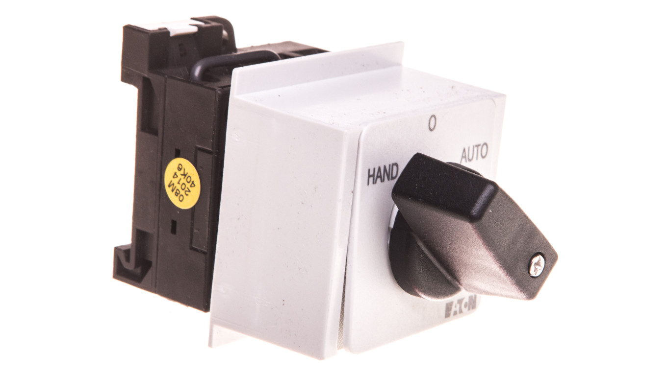 Łącznik krzywkowy HAND-0-AUTO 1P 20A montaż na szynie T0-1-15431/IVS 026991