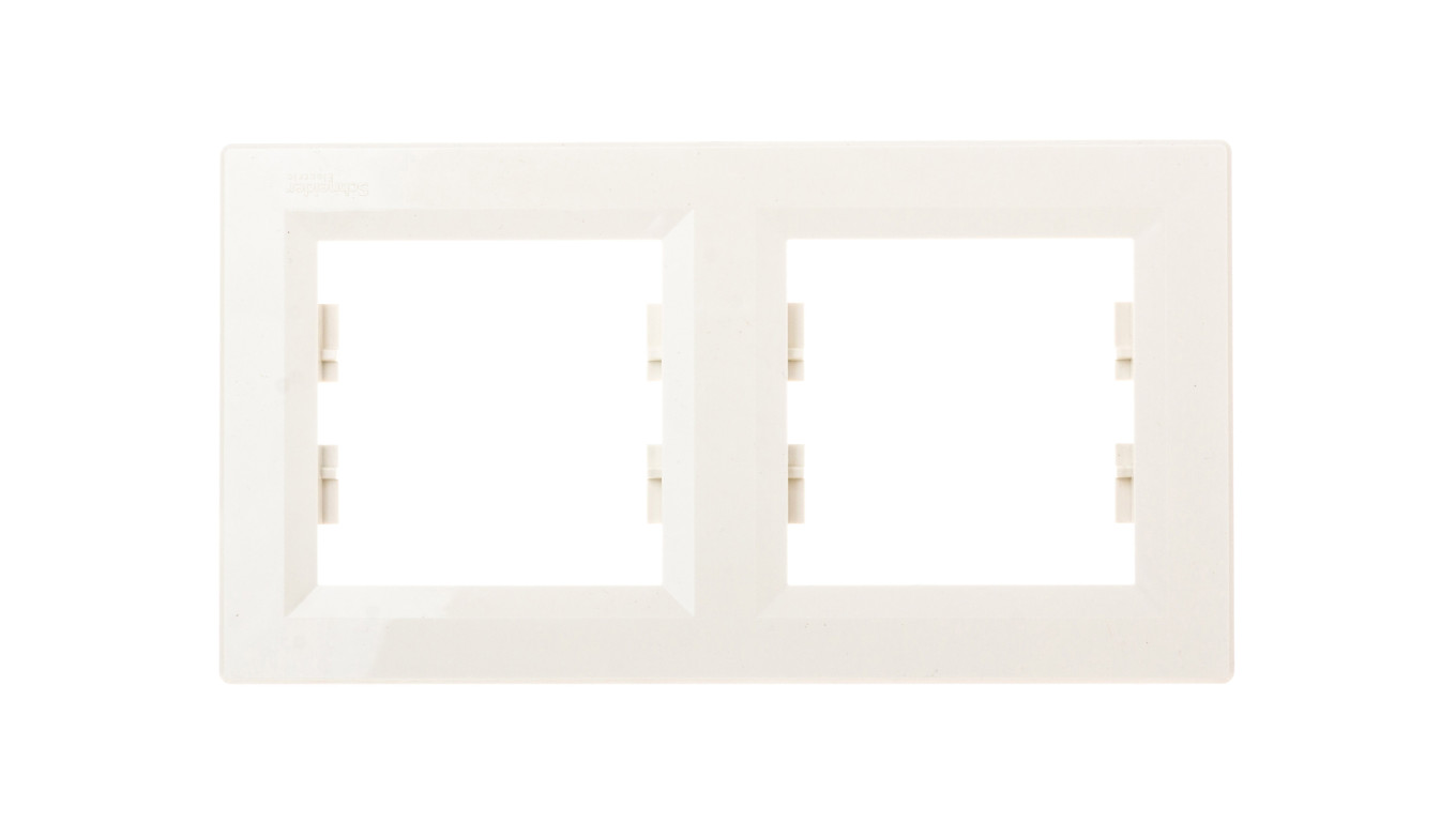 ASFORA Ramka podwójna pozioma kremowa EPH5800223