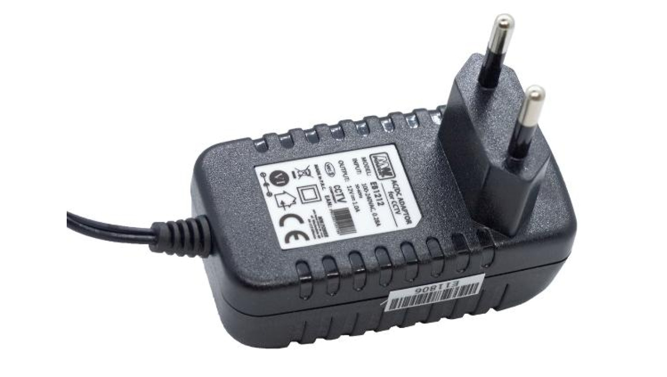 Zasilacz adapter 12V 1A 12W EB1212 MW Power