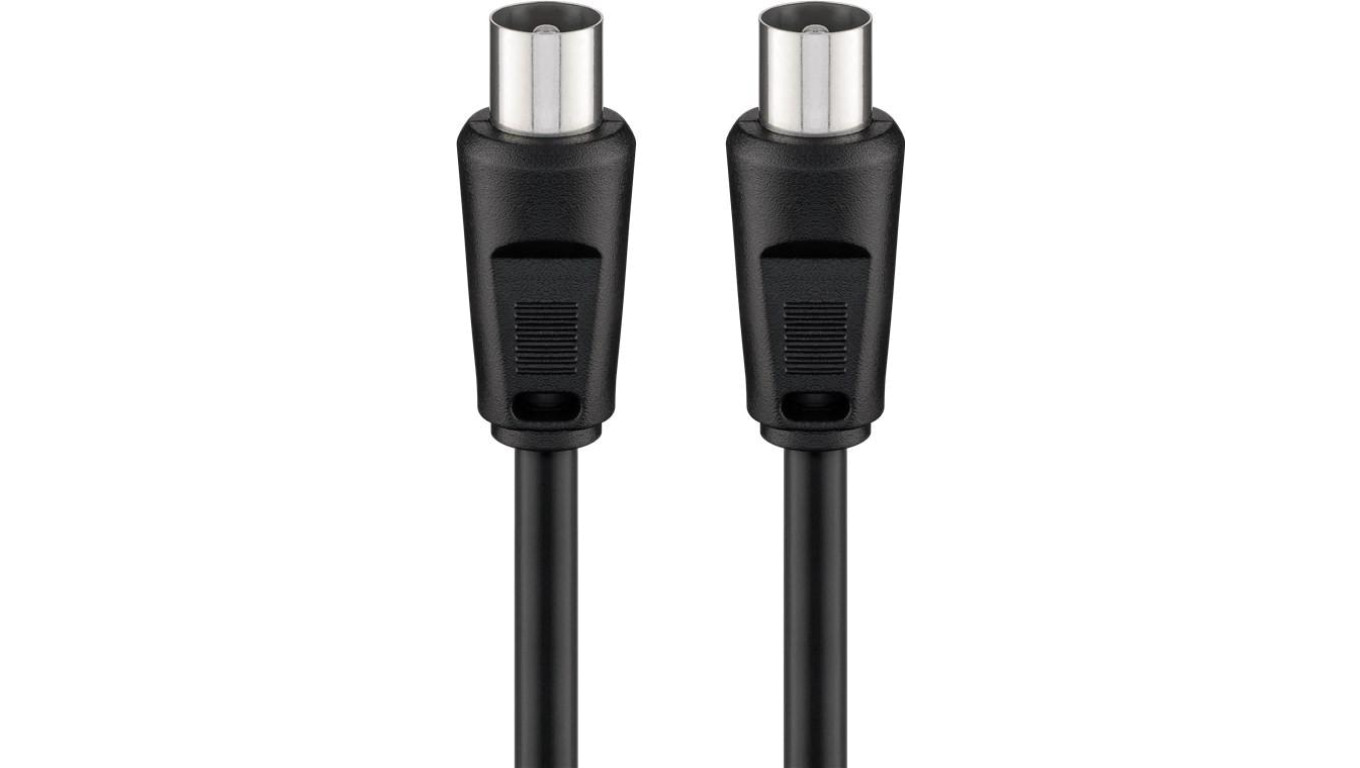 Kabel antenowy ( 70 dB), podwójne ekranowanie - Długość kabla 1.5 m