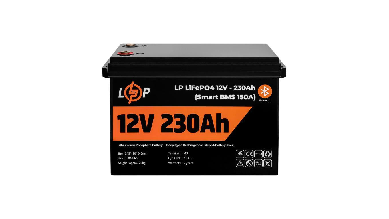 AKUMULATOR LIFEPO4 12V (12.8V) 200Ah 2560Wh FOTOWOLTAIKA KAMPER UPS