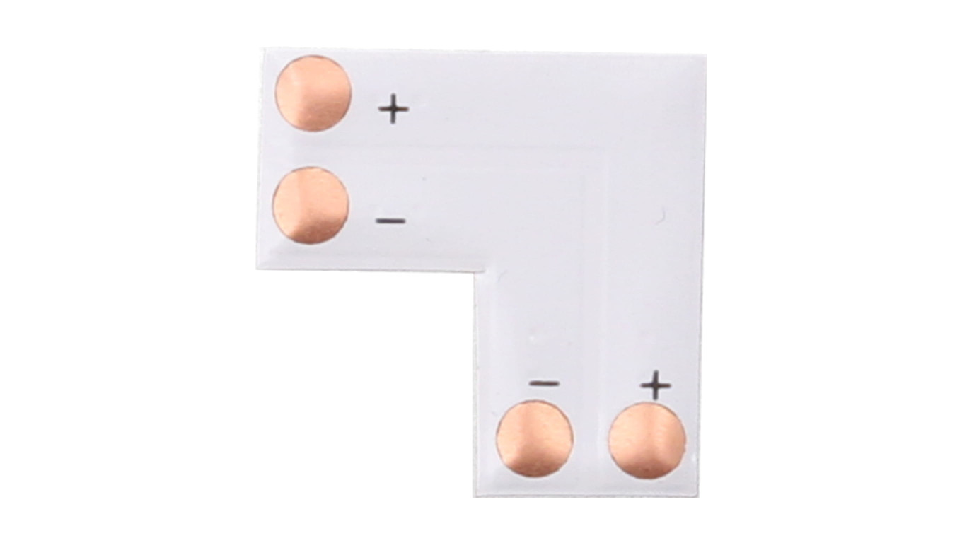 Złączka do taśmy led mono 8mm PCB L