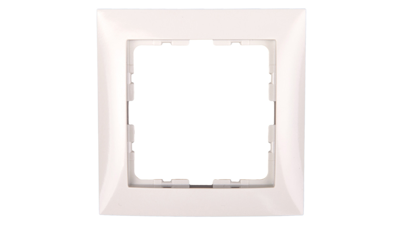 Berker B.Kwadrat Ramka pojedyncza kremowa 5310118982