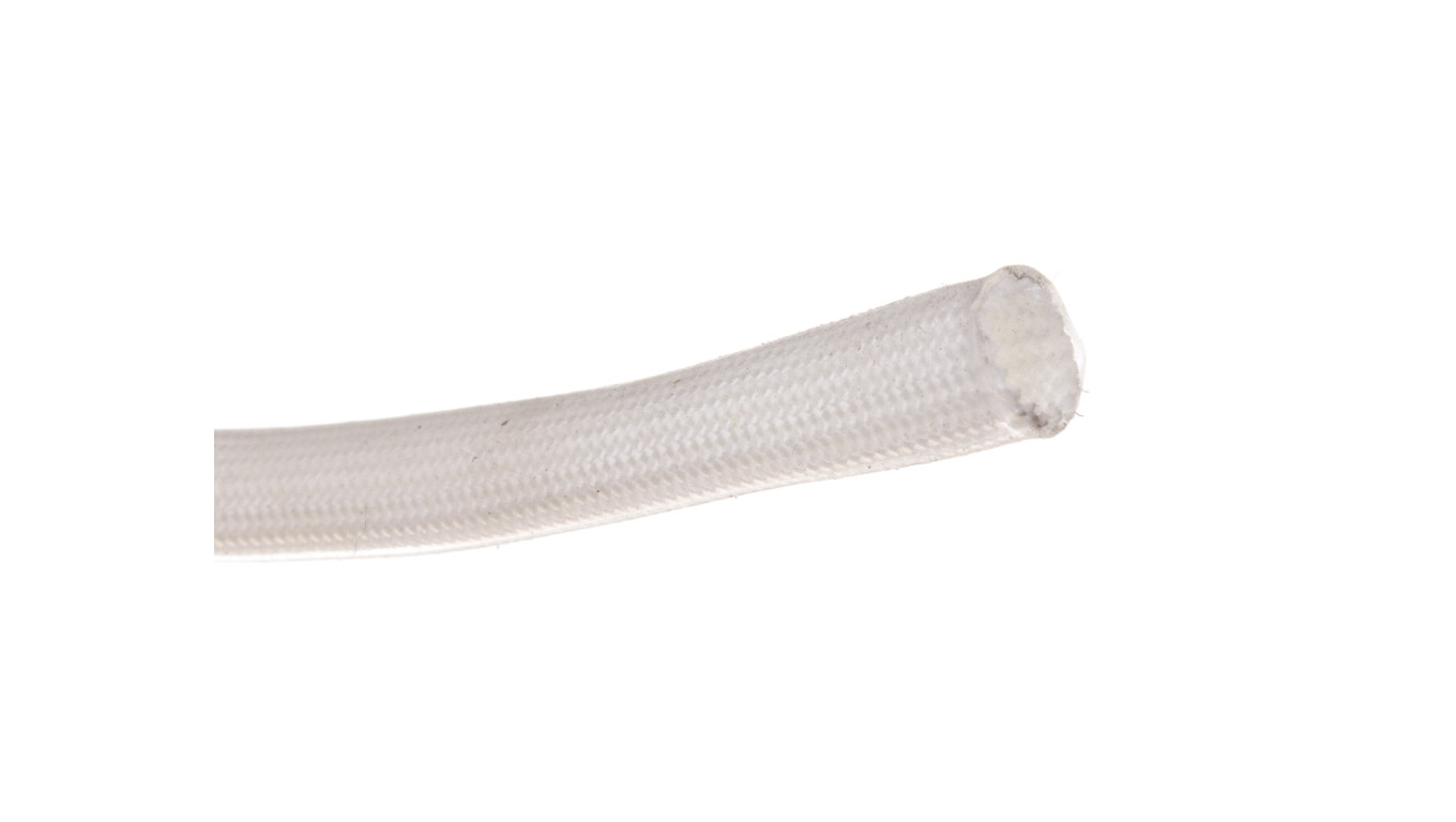 Koszulka elektroizolacyjna z włókna szklanego OSKS-4 biała E05ME-03010200701 /100m/