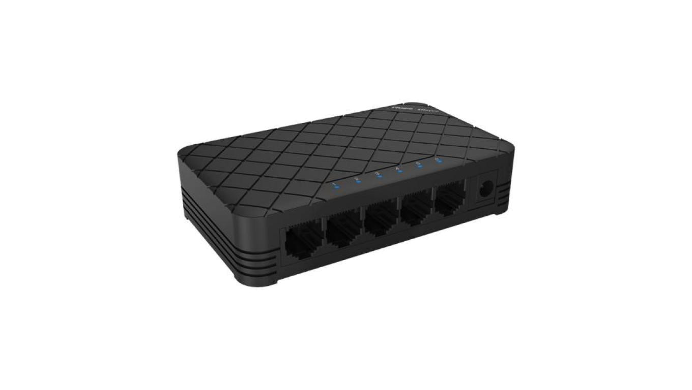 Niezarządzalny Switch Reyee 5 portów 100Mbps Plastikowa Obudowa Desktop