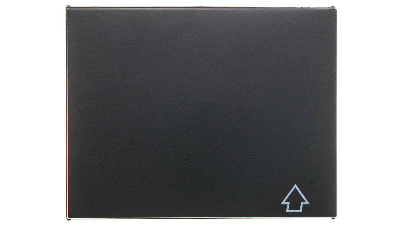 K.1 Płytka czołowa gniazda z/u i pokrywą antracyt mat lakierowany 3965777106