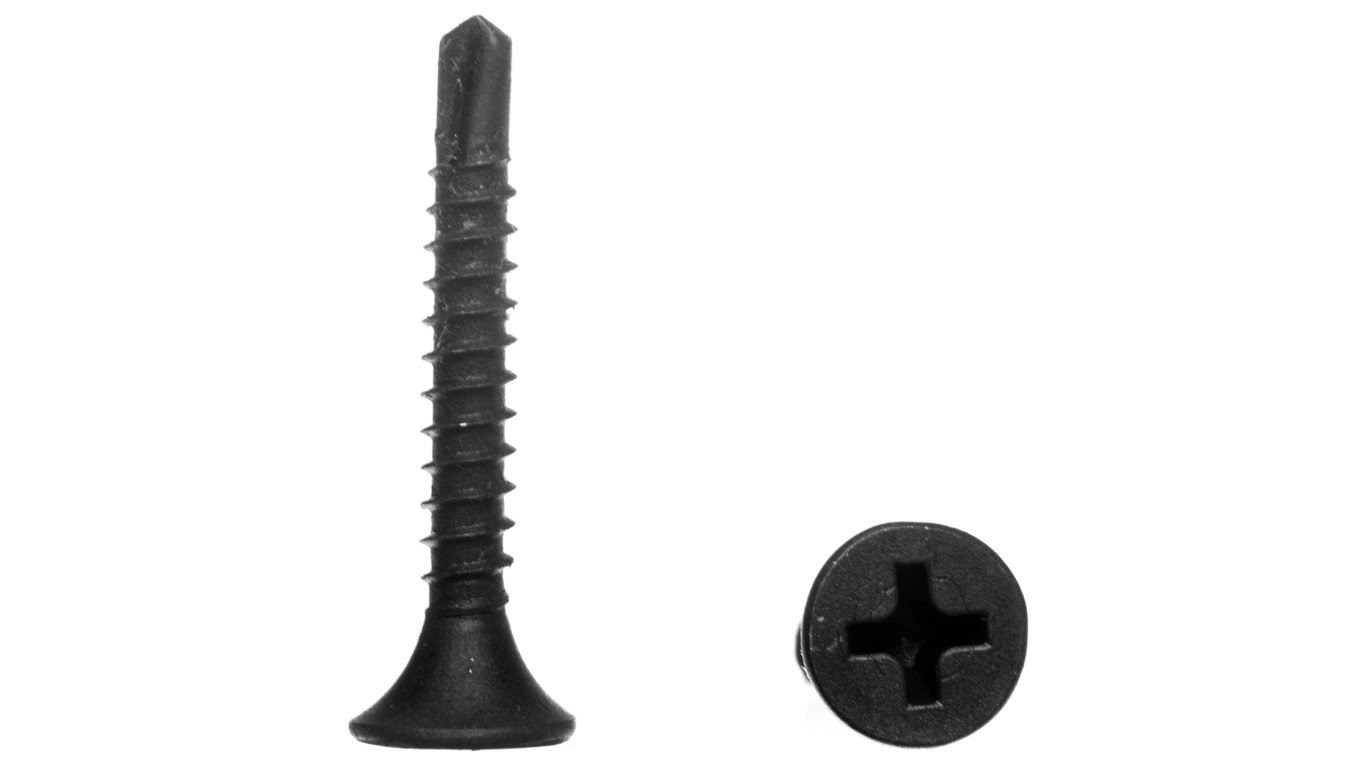 Wkręt fosfatowany Koelner WS-3535 3,5 x 35 mm samowiercący do konstrukcji stalowych (1000 szt.)