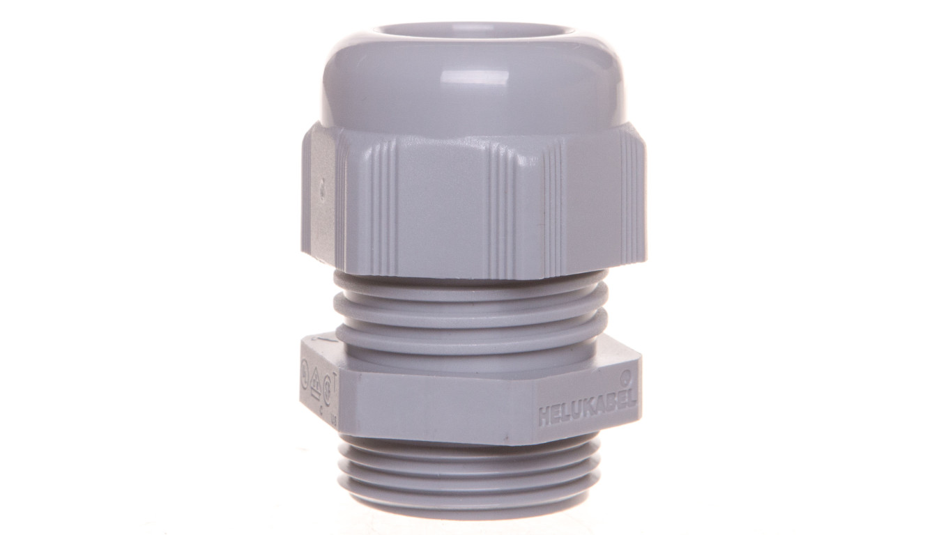 Dławnica kablowa poliamidowa M40 IP68 HELUTOP HT-M40 ciemnoszara 93928