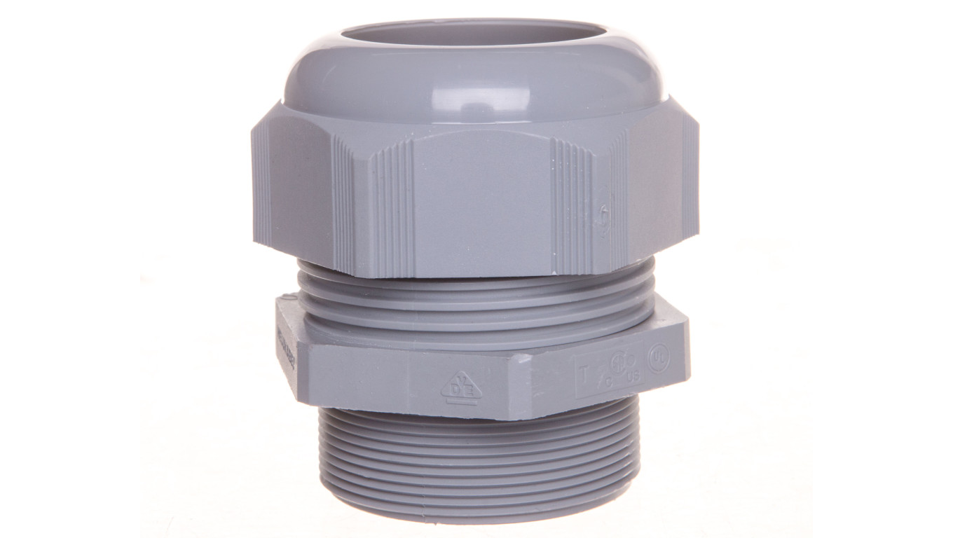 Dławnica kablowa poliamidowa M50 IP68 HELUTOP HT-M50 ciemnoszara 93929