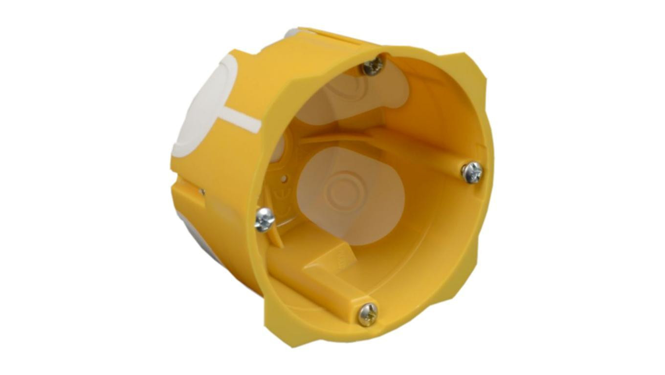 Puszka instalacyjna podtynkowa do nidy fi:60x50mm wiatroszczelna, z wkrętami, głęboka KOPOS