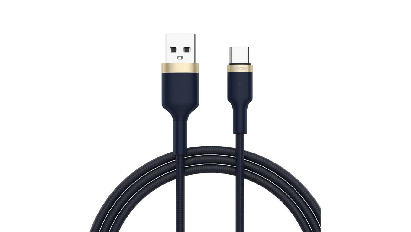 Kabel USB - USB typ C 1m premium line VA0059 Vayox