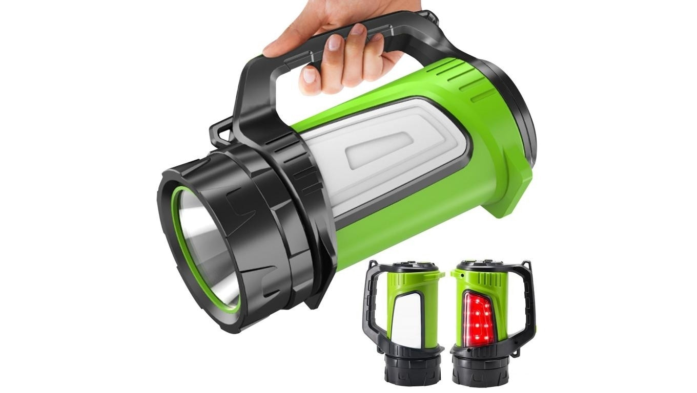 Latarka LED 3w1 Maclean funkcja powerbanku 3 tryby świecenia 5W XM-L-T6 Cold White 6500K 3,7V 4500mAh MCE345