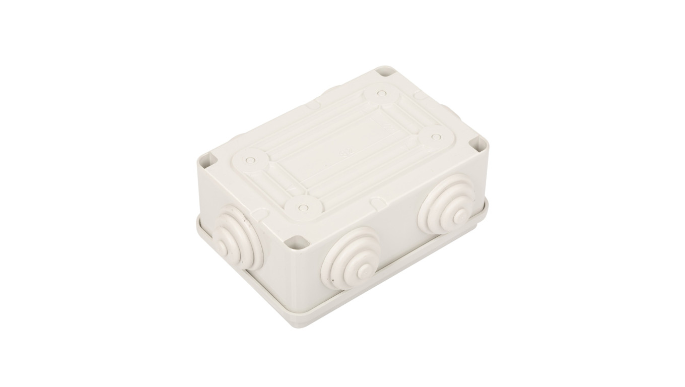 Puszka n/t 120x80x50 tworzywo IP55 szara GW44005