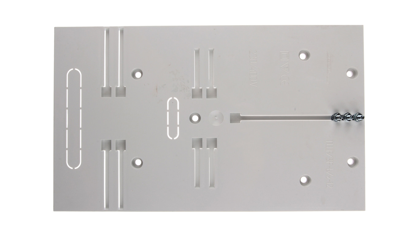 Tablica licznikowa 335x200mm 1/3F szara T-U 1F/3F-b/z-12 10.12