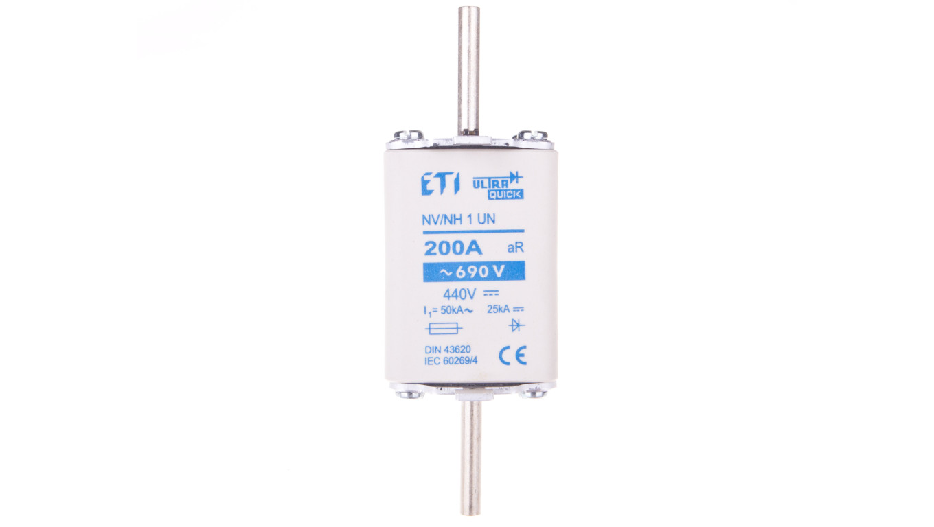 Wkładka bezpiecznikowa NH1 200A aR 690V 004333214